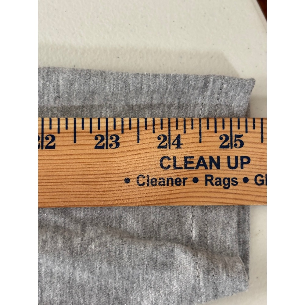 Port & Company Long Sleeve T-Shirt Women L Gray Christmas Graphic Excellent FUN! - Picture 7 of 9